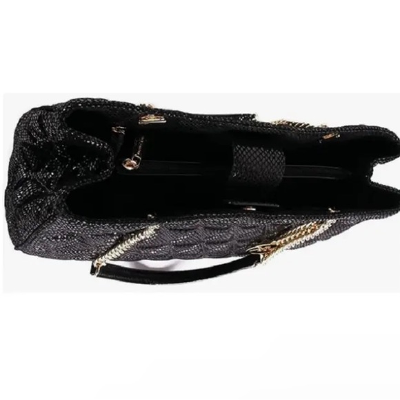 Michael Kors Susannah Quilted Embossed LeatherTote Designer Bag Handbag $498NWOT - Picture 5 of 5